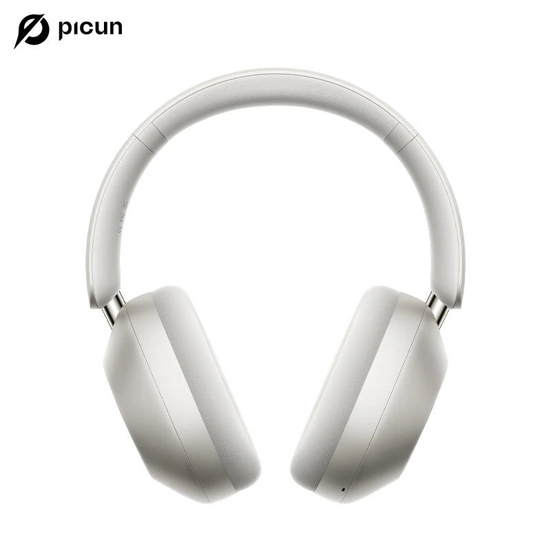 Picun F6 Active Noise Cancelling Wireless Headphones Head Tracking 3D Audio 40mm Hi-Res ANC Bluetooth Headset HIFI APP Control