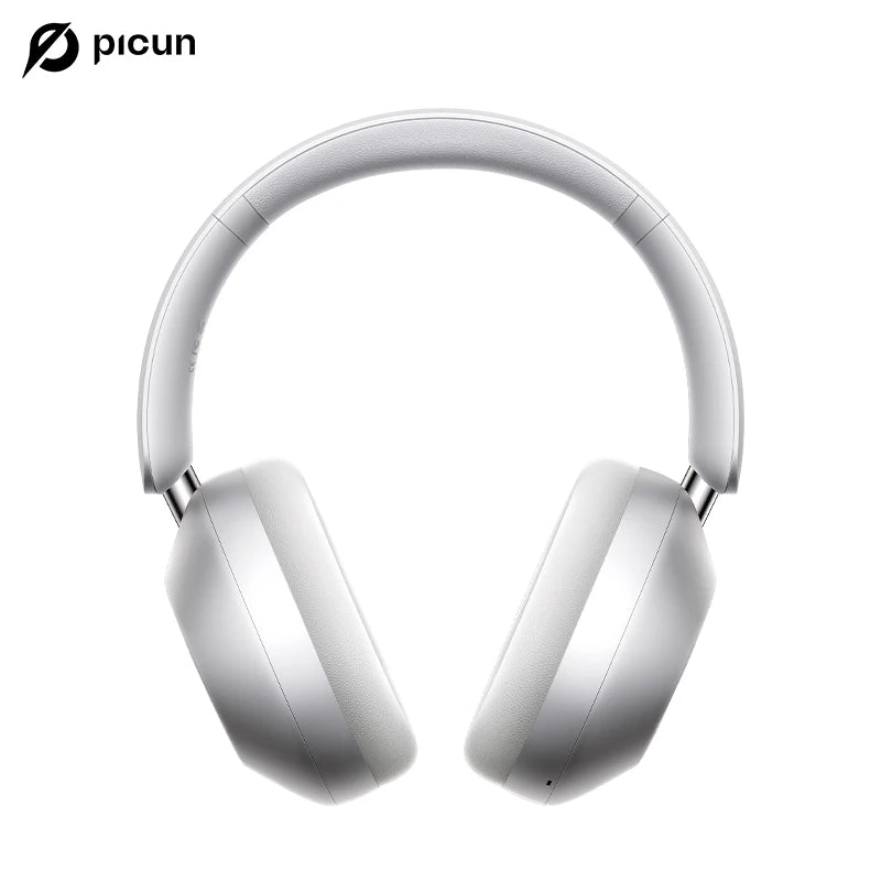 Picun F6 Active Noise Cancelling Wireless Headphones Head Tracking 3D Audio 40mm Hi-Res ANC Bluetooth Headset HIFI APP Control